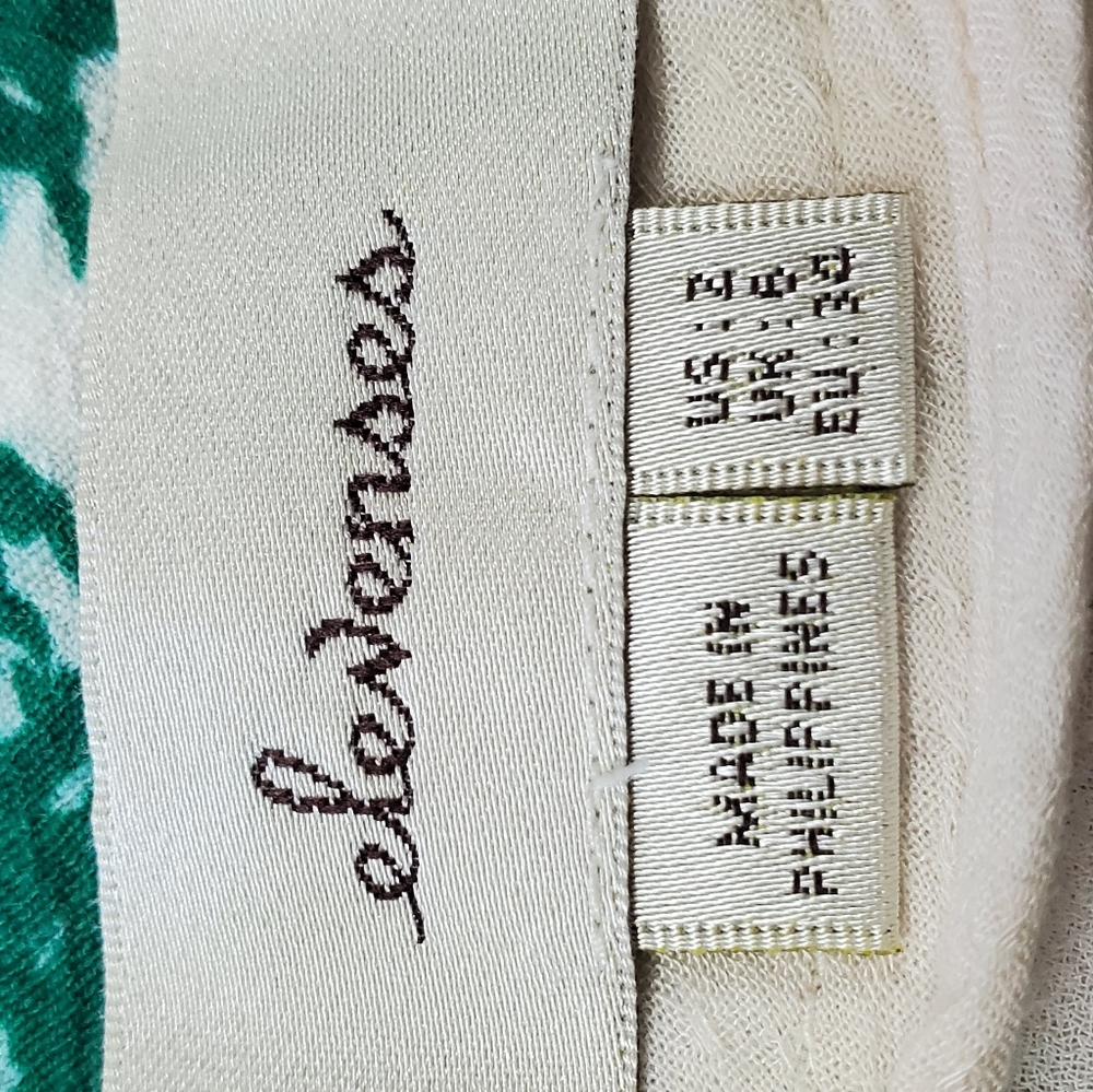 Anthropologie Elevenses tropical print wrap style skort - Picture 5 of 7